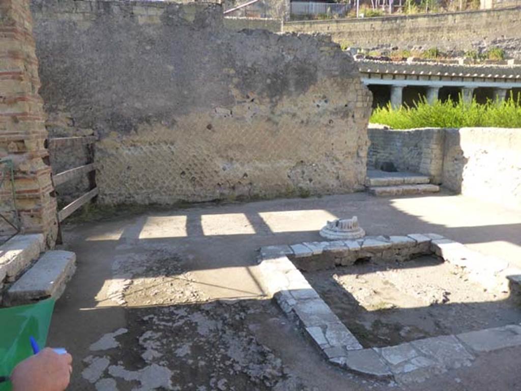 II.1 Herculaneum, August 2013. Rooms on south side of atrium. Photo courtesy of Buzz Ferebee.