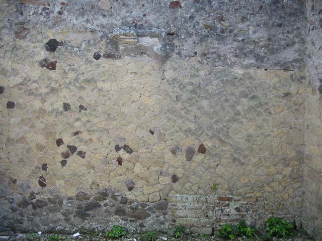 IV.6, Herculaneum, May 2003. Room 10, east wall. Photo courtesy of Nicolas Monteix.
