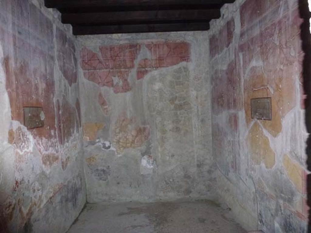 V.30 Herculaneum, October 2012. Room 3, looking west. Photo courtesy of Michael Binns.
