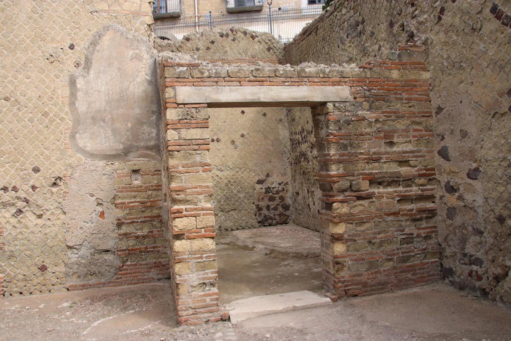 II.2 Herculaneum, May 2024. Looking west from entrance doorway. Photo courtesy of Klaus Heese.