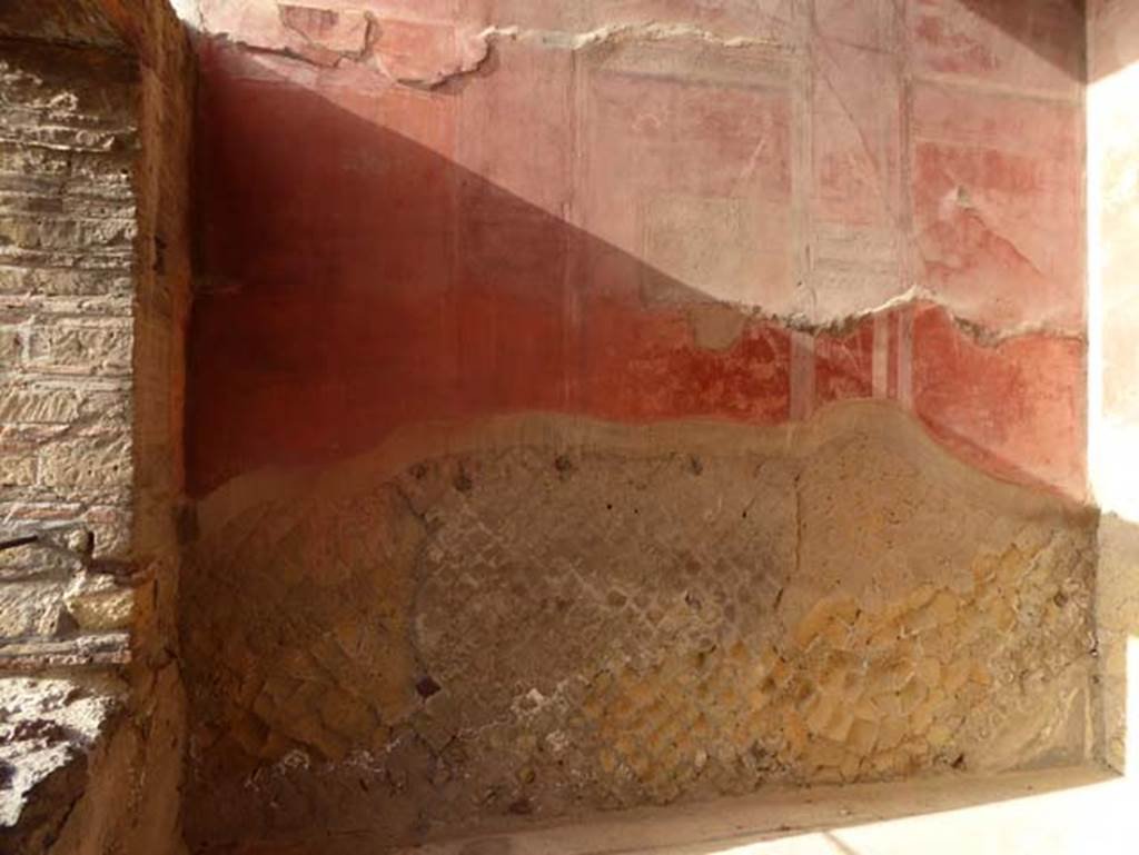 II.2 Herculaneum, October 2014. West wall. Photo courtesy of Michael Binns.