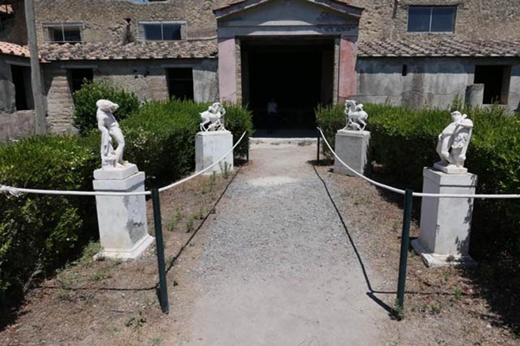 IV.21, Herculaneum, June 2017. Garden 32, looking north towards the Great Portal. Photo courtesy of Michael Binns.