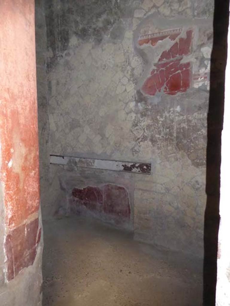 V.1, Herculaneum, October 2014. Room 4, looking towards north wall. Photo courtesy of Michael Binns.
