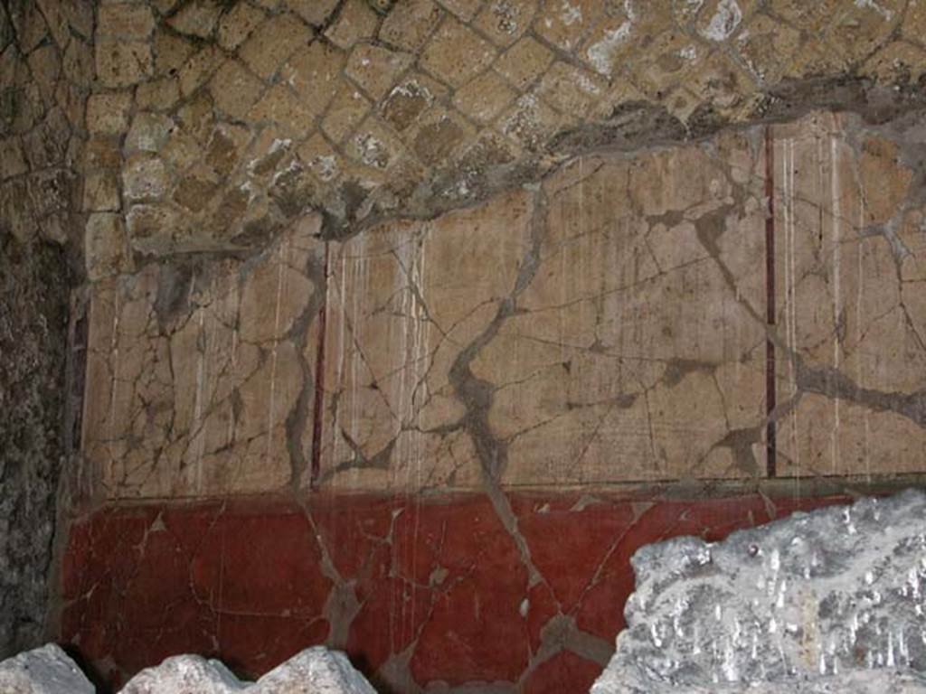 V.17/18, Herculaneum. September 2003. Upper south wall of room 19. Photo courtesy of Nicolas Monteix.


