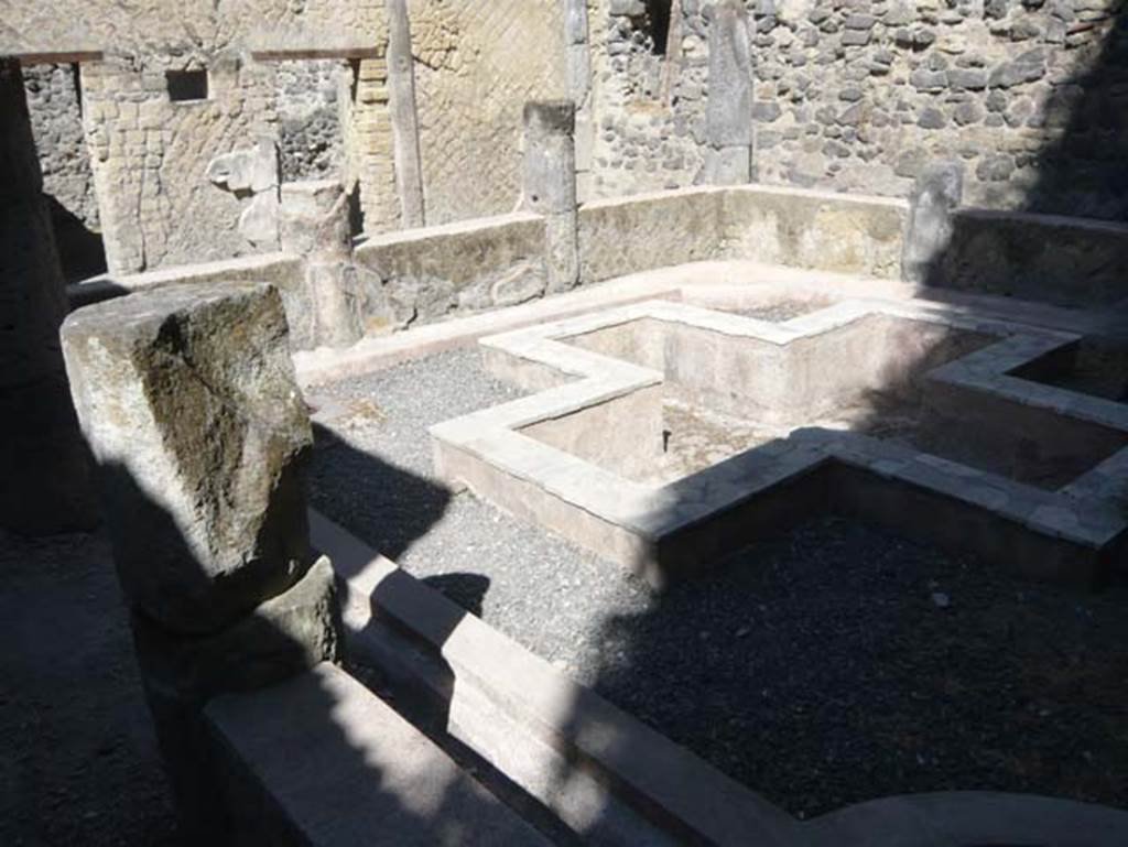 VII.2 Herculaneum. August 2013. Looking south-west. Photo courtesy of Buzz Ferebee.