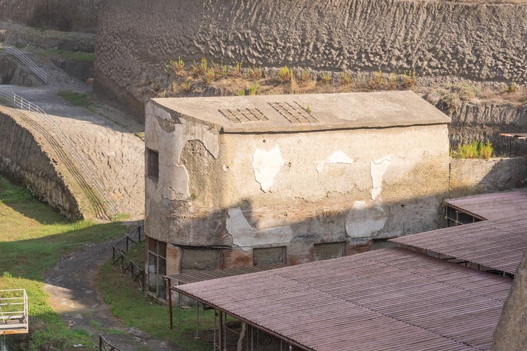 South-western baths, Herculaneum. October 2023. Looking north-west. Photo courtesy of Johannes Eber. 

